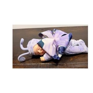 Anne Geddes Baby Doll Butterfly Costume Plush Toy Lilac Purple